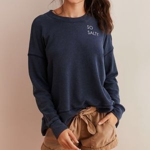 "So Salty" Aerie Over-sized Sweatshirt
